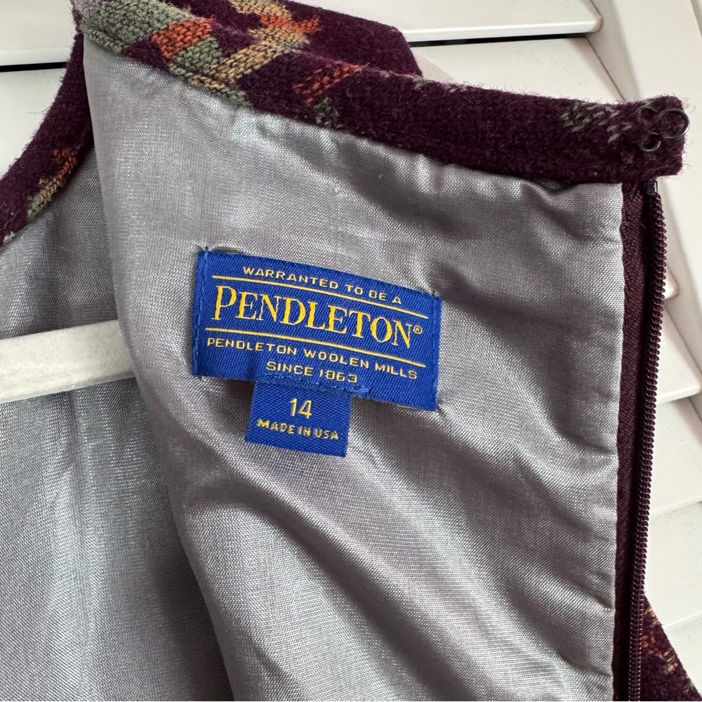 Pendleton For Anthropologie Wool Southwestern Azt… - image 4